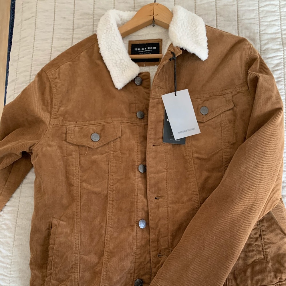 Men’s Corduroy Jacket Sherpa